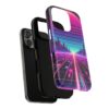 Phone Case - Synthwave Themed Tough Magnetic Cases - Image 54